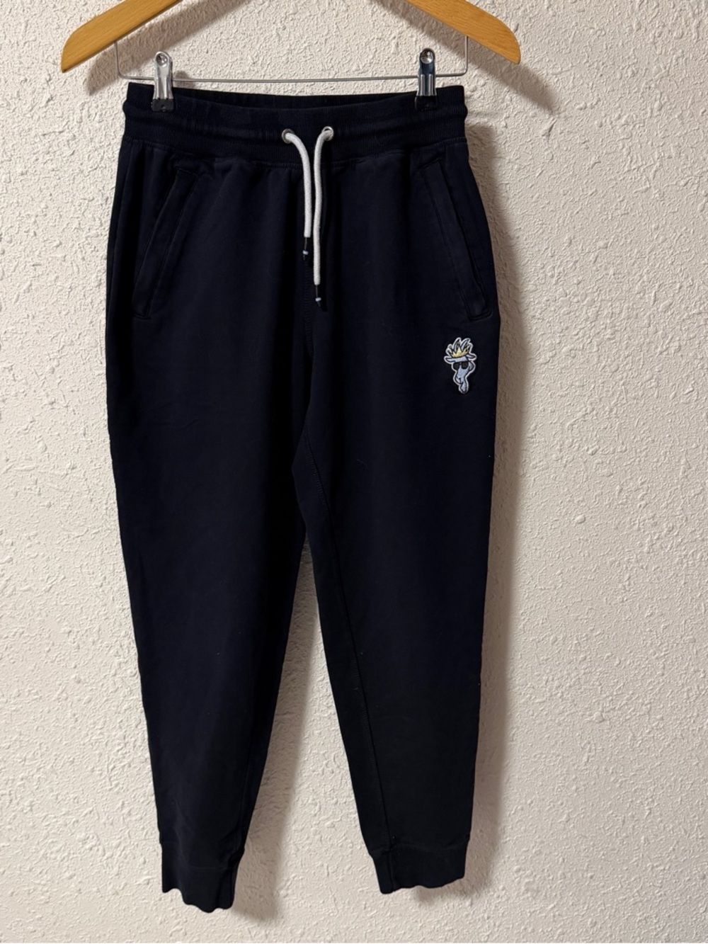 Women’s Goat Black Jogger Sweatpants with Drawstring